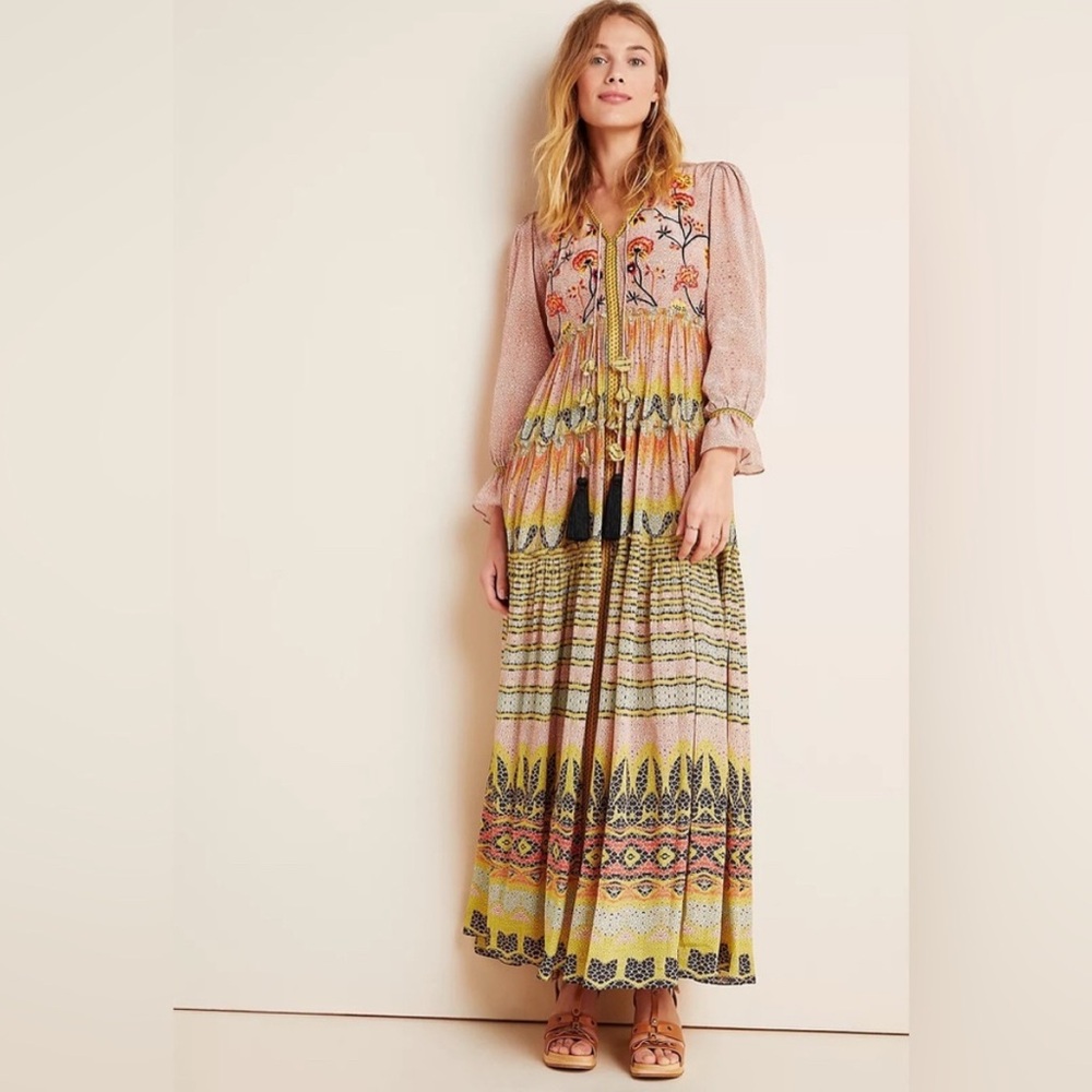 Anthropologie Bhanuni by Jyoti Maxi Dress